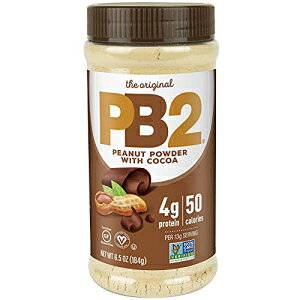 xEve[V `R[g蕲s[ibco^[A6.5IX - 1P[X12B PB2 Bell Plantation Powdered Peanut Butter with Chocolate, 6.5 Ounce - 12 per case.