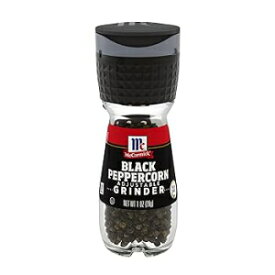 1オンス (6個パック)、マコーミック ブラックペッパーコーングラインダー、1オンス (6個パック) 1 Ounce (Pack of 6), McCormick Black Peppercorn Grinder, 1 oz (Pack of 6)