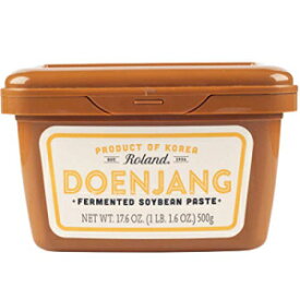 Roland Foods テンジャン、発酵味噌、特別輸入食品、17.6 オンスパッケージ (12 個パック) Roland Foods Doenjang, Fermented Soybean Paste, Specialty Imported Food, 17.6-Ounce Package (pack of 12)