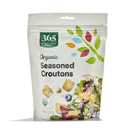 365 by Whole Foods Market、オーガニック味付けクルトン、4.5オンス 365 by Whole Foods Market, Organic Seasoned Croutons, 4.5 Ounce