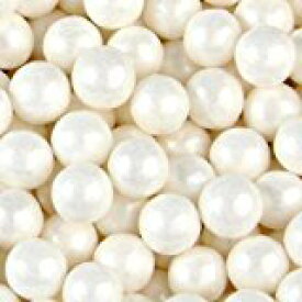 2ポンド、ホワイト、ミニグリマーガムボール0.5インチ (ホワイト、2ポンド) 2 Pounds, White, Mini Glimmer Gumballs 0.5 Inch (White, 2 Pounds)