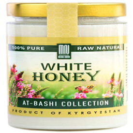 ホワイトハニー（15.8オンス）中央アジア産天然クリーム入りワイルドフラワーマウンテンハニー – Mira Nova著 White Honey (15.8 Ounce) Natural Creamed Wildflower Mountain Honey from Central Asia – by Mira Nova