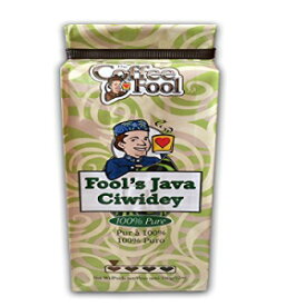 The Coffee Fool Fool's Java Ciwidey、ストロングドリップグラインド、12オンス The Coffee Fool Fool's Java Ciwidey, Strong Drip Grind, 12 Ounce