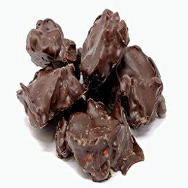 Candy Retailer ダーク チョコレート キャラメル ピーナッツ クラスター 1 ポンド Candy Retailer Dark Chocolate Caramel Peanut Clusters 1 Lb.