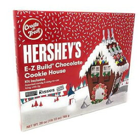 Hershey's EZ Build チョコレート クッキー ハウス キット Hershey's E-Z Build Chocolate Cookie House Kit
