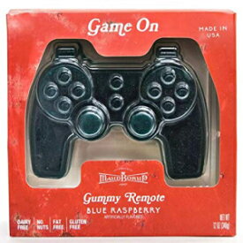ゲームオンバレンタイン グミキャンディ リモコン 12オンス (ブルーラズベリー) Game On Valentine Gummy Candy Remote, 12 Oz (Blue Raspberry)