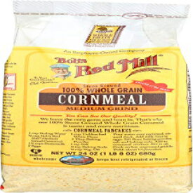 ボブズ レッド ミル (ケースではありません) 中粒コーンミール Bob's Red Mill (NOT A CASE) Medium Grind Cornmeal