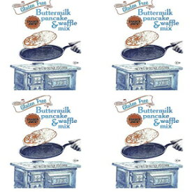 トレーダージョーズ グルテンフリー バターミルク パンケーキ & ワッフル ミックス - 4 箱パック - 合計 72 オンス (合計 4 箱) Trader Joes Gluten Free Buttermilk Pancake & Waffle Mix - Pack of 4 Boxes - 72 oz Total (4 Box