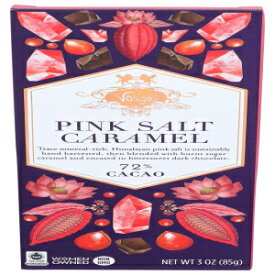 ヴォージュ オー ショコラ ピンク ヒマラヤ ソルト、3オンス バー Vosges Haut-Chocolat Pink Himalayan Salt, 3oz Bar