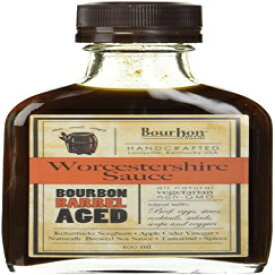 バーボン バレル エイジド ウスターソース 100ml (2パック) Bourbon Barrel Aged Worcestershire Sauce 100ml (2 Pack)