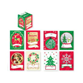 48 個のクリスマス ギフト タグのバンドル、自己粘着ピール & スティック ラベル、8 種類のデザイン Bundle of 48 Christmas Gift Tags, Self-Adhesive Peel & Stick Labels, 8 Different Designs