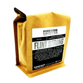 Fireside Coffee Company - フリント ストロング コーヒー 12 オンス バッグ - ファームダイレクト - シングルオリジン - チョコレート、シトラス、ほぼ - ロースト: ダーク - 少量バッチロースト: 挽き - フリント ストロング Fireside Coffee