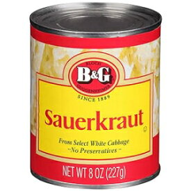 B&G Sauerkraut, 8 Ounce (Pack of 24)