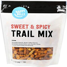 Amazon ブランド - ハッピーベリー スイート&スパイシー トレイルミックス、16オンス、2個パック Amazon Brand - Happy Belly Sweet & Spicy Trail Mix, 16 Ounce, Pack of 2