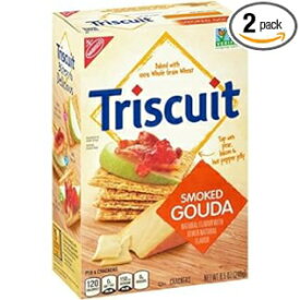 ナビスコ トリスクラッカー、スモークゴーダ、(2 パック) Nabisco Triscuit Crackers, Smoked Gouda,( 2 pack )