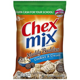 Chex Mix Muddy Buddies クッキー＆クリーム、10.5 オンス (12 個パック) Chex Mix Muddy Buddies Cookies and Cream, 10.5 Ounce (Pack of 12)
