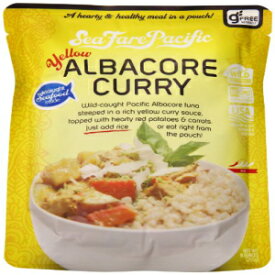 Sea Fare パシフィックビンナガカレー、イエロー、9オンス (8個パック) Sea Fare Pacific Albacore Curry, Yellow, 9 Ounce (Pack of 8)