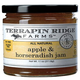 Terrapin Ridge Farms アップルホースラディッシュ ジャム 11 オンス (6 個パック) Terrapin Ridge Farms Apple Horseradish Jam 11 OZ (Pack of 6)