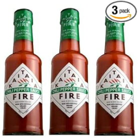 New Zealand's Famous Kaitaia Fire Chili Pepper Hot Sauce Made with Organically Grown Cayenne Chilis Pack of 3 bottles
