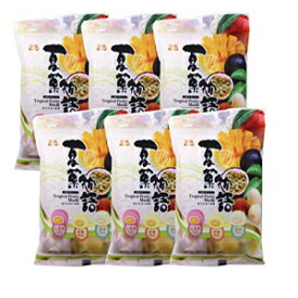 トロピカルフルーティー餅（パッションフルーツ、マンゴー、ライチ）ミックスフレーバー 4.2オンス (6パック) Tropical Fruity Mochi (Passion Fruit, Mango, lychee) Mixed flavors 4.2 oz (6 Packs)