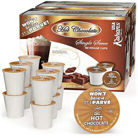 乳製品フリー、ホットチョコレートカップ、Kカップコーヒーメーカー対応、(2パック、合計24カップ)、カフェインフリー、パルベとは信じられないほどです。 Dairy Free, Hot Chocolate Cups, Compatible with K Cup Coffee Maker, (2 Pack, Total 24 c