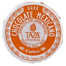 Taza チョコレート、チョコレート メキシカーノ、コーヒー、2 枚組、2 個パック Taza Chocolate, Chocolate Mexicano, Coffee, 2 Discs, Pack of 2