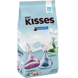 HERSHEY'S Kisses ミルクチョコレートキャンディ、イースター、バッグ (52 オンス、310 個)、52 オンス HERSHEY'S Kisses Milk Chocolate Candy, Easter, Bag (52 Oz., 310 pcs.), 52 Oz