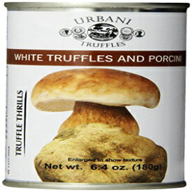 Urbani トリュフ トリュフ スリル、白トリュフとポルチーニ、6.4 オンス缶 Urbani Truffles Truffle Thrills, White Truffles and Porcini, 6.4 Ounce Can