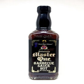 RetailSource リンチバーグ テネシー マスター Que バーベキュー ホットソース、3 個 RetailSource Lynchburg Tennessee Master Que Barbecue Hot Sauce, 3 Count