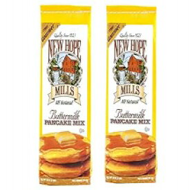 New Hope Mills バターミルクパンケーキミックス 2 袋 - 32 オンス バッグ（2袋） Two Bags, New Hope Mills Buttermilk Pancake Mix- 32 oz. Bags (Two Bags)