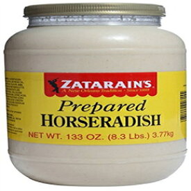 Zatarains 西洋わさびソース、1 ガロン -- 1 ケースにつき 4 個。 Zatarains Horseradish Sauce, 1Gallon -- 4 per case.