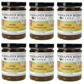 Terrapin Ridge Farms マンゴー ハバネロ グルメ ジャム – 10.5 オンス ジャー 1 個 Terrapin Ridge Farms Mango Habanero Gourmet Jam – One 10.5 Ounce Jar
