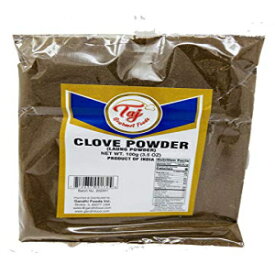 TAJプレミアムインディアンクローブパウダー（グラウンドクローブ）、3.5オンス TAJ Gourmet Foods TAJ Premium Indian Clove Powder (Ground Cloves), 3.5-Ounce