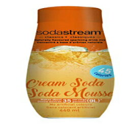 SodaStream クリームソーダシロップ、14.8液量オンス SodaStream Cream Soda Syrup, 14.8 Fluid Ounce