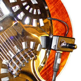 Myers Pickups の柔軟なマイクログースネックを備えた Spider Dobro Resonator ギターピックアップ Spider Dobro Resonator Guitar Pickup with Flexible Micro-Gooseneck by Myers Pickups