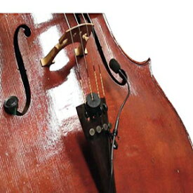 マイヤーズピックアップによる柔軟なマイクログースネックを備えたフェザーフレンチチェロピックアップ The Feather French Cello Pickup with Flexible Micro-Gooseneck by Myers Pickups