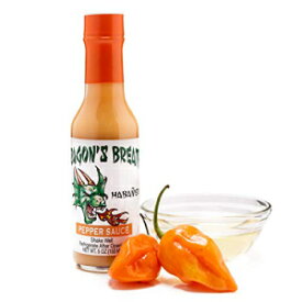 ドラゴンズブレス ペッパーソース ハバネロのスパイシーで大胆な風味 Dragon’s Breath Pepper Sauce Habanero with Spicy Bold Flavor