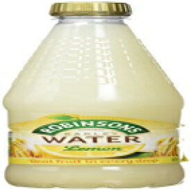 ロビンソンズ レモンバーレーウォーター フルーツドリンクボトル 850ml (8本パック) Robinsons Lemon Barley Water Fruit Drink Bottle 850 ml (Pack of 8)
