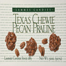 Lammes Candies テキサスチューイピーカンプラリネ、32 オンスボックス Lammes Candies Texas Chewie Pecan Pralines, 32 Oz Box