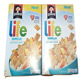 クエーカー ライフ バニラ マルチグレイン シリアル 13 オンス 2 パック Quaker Life Vanilla Multigrain Cereal 13 oz Pack of 2