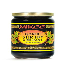 MIKEE ガーリック炒め & リブソース グルテンフリー 20 オンス 3個パック。 MIKEE Garlic Stir Fry & Rib Sauce Gluten Free 20 Oz. Pack Of 3.