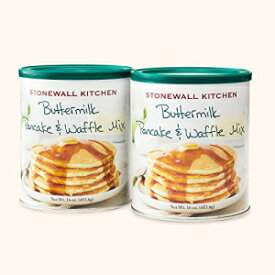 Stonewall Kitchen バターミルクパンケーキ & ワッフルミックス (2 パック - 16 オンス) Stonewall Kitchen Buttermilk Pancake & Waffle Mix (2 Pack - 16 Ounces)