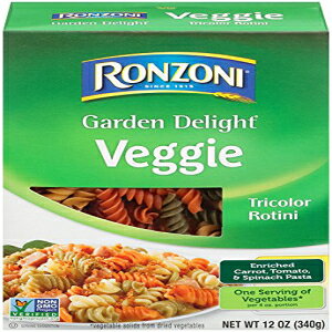 Ronzoni Garden Delight RotiniA12IXi12pbNj Ronzoni Garden Delight Rotini, 12 oz (Pack of 12)
