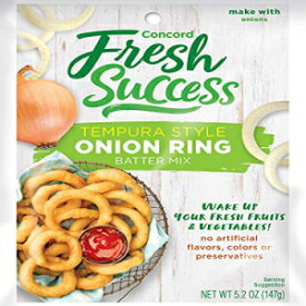 Concord オニオンリング バッター ミックス、5.2 オンス パウチ (18 個パック) Concord Onion Ring Batter Mix, 5.2-Ounce Pouches (Pack of 18 )