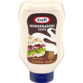 12.0 Fl Oz (Pack of 1), Kraft Horseradish Sauce (12 oz Bottle)