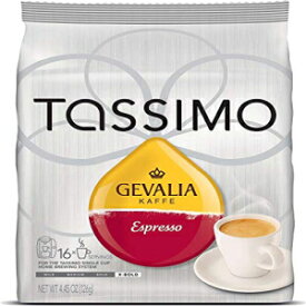 Tassimo Gevalia Kaffe エスプレッソ コーヒー T ディスク、3 枚パック (T ディスク 48 枚) Tassimo Gevalia Kaffe Espresso Coffee T-Discs, Pack of 3 (48 T-Discs)