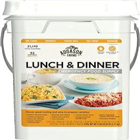 Supply, Augason Farms Lunch and Dinner Variety Pail Emergency Food Supply 4-Gallon Pail