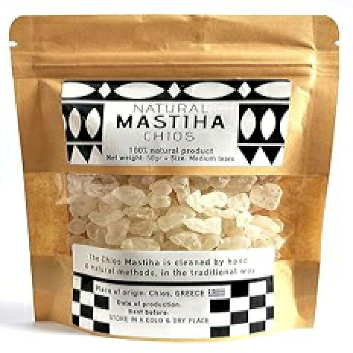 Chios Mastiha Pack 100gr (3.52 oz) Small Tears Gum 100% Natural Mastic Gum  From Mastic Growers Fresh
