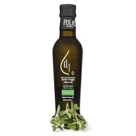 OREGANO, Pellas Nature, Organic Greek Oregano Infused Extra Virgin Olive Oil, Gold Award Winner, Kosher, 8.5 oz (250 ml) Glass bottle