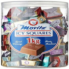 90 Count (Pack of 1), Icy Chocolate, Moritz Icy Chocolate Squares 90 Units, 1 Kilogram